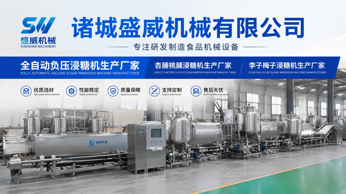 巴中为果脯加工提供负压浸糖方案